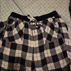 Torrid Black and Plaid Sleep Pants